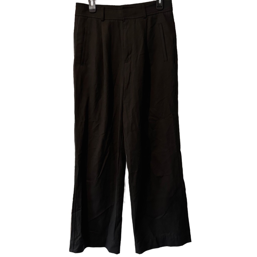 Everlane Women's Wide Leg Trousers – Black, Size 8